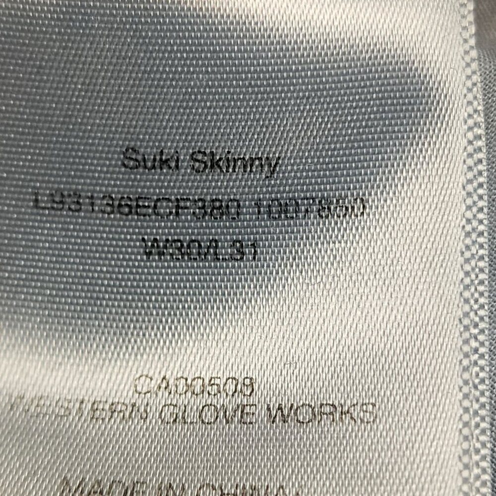 Silver Jeans Womens 30 Suki Medium Wash Stretch Mid Rise Skinny *Read* - Picture 13 of 15